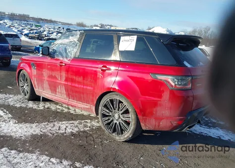 2019 Land Rover Range Rover Sport Supercharged Dynamic z USA, uszkodzony, nr VIN SALWR2RE0KA836942